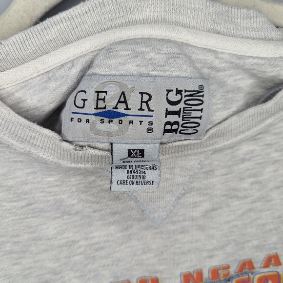 Vintage gear for sports 2000 NCAA Basketball Midwest Region Crewneck Mens XL - Picture 4 of 9